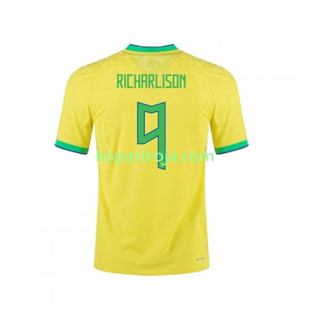 Billiga Fotbollströjor Brasilien RICHARLISON 9 Hemma tröja 2022 Kortärmad